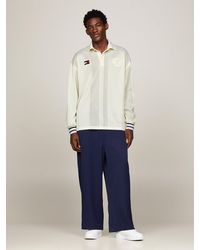 Tommy Hilfiger - Dual Gender Varsity Mesh Panel Rugby Shirt - Lyst
