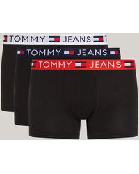 Tommy Hilfiger - 3-pack Essential Logo Waistband Trunks - Lyst