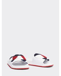 Tommy Hilfiger Slipper Met Hartdetail - Wit