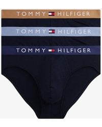 Tommy Hilfiger - 3 Pack Slip Th Original Con Logo - Lyst