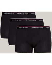 Tommy Hilfiger - Plus 3-pack Premium Essential Logo Waistband Trunks - Lyst