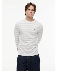 Tommy Hilfiger - Tommy Flag Stripe Long Sleeve T-Shirt - Lyst
