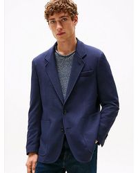 Tommy Hilfiger - Einreihiges Sakko Mit Aufgesetzter Tasche - Lyst