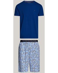 Tommy Hilfiger - Pyjama T-shirt et short TH Original - Lyst