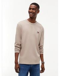 Tommy Hilfiger - Badge Jersey Long Sleeve T-Shirt - Lyst