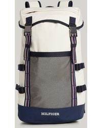 Tommy Hilfiger - Hilfiger Monotype Small Flap Backpack - Lyst