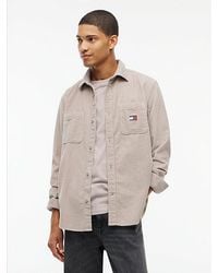 Tommy Hilfiger - Relaxed Fit Patch Pocket Corduroy Shirt - Lyst