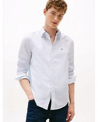 Tommy Hilfiger - Th Flex Regular Fit Overhemd Met Print - Lyst