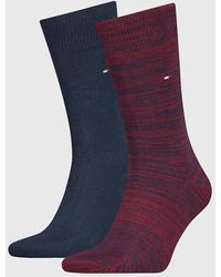 Tommy Hilfiger - 2-pack Classic Flag Embroidery Socks - Lyst