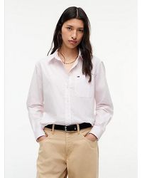 Tommy Hilfiger - Relaxed Fit Yarn Dyed Poplin Shirt - Lyst