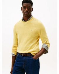 Tommy Hilfiger - Trui Van Zuivere Lamswol Met Ronde Hals - Lyst
