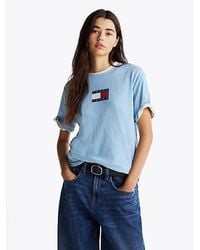Tommy Hilfiger - Relaxed Fit T-Shirt Mit Logo - Lyst