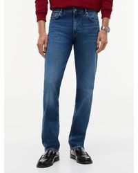 Tommy Hilfiger - Denton Whiskered Slim Straight Leg Jeans - Lyst