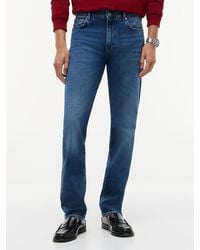 Tommy Hilfiger - Denton Whiskered Slim Straight Leg Jeans - Lyst