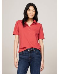 Tommy Hilfiger - 1985 Collection Flag Embroidery Regular Polo - Lyst