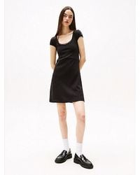 Tommy Hilfiger - Ajour A-Line Mini-Jurk - Lyst