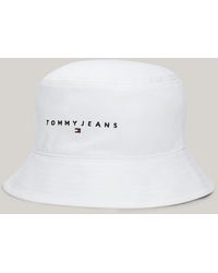 Tommy Hilfiger - Logo Embroidery Bucket Hat - Lyst