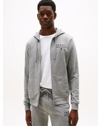 Tommy Hilfiger - Loungewear Full Zip Hoodie - Lyst