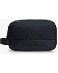 Tommy Hilfiger - Trousse De Toilette À Motif Drapeau Jacquard - Lyst