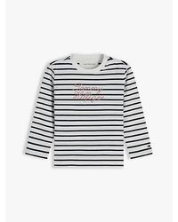 Tommy Hilfiger - Rope Logo Jersey Long Sleeve T-Shirt - Lyst