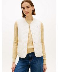 Tommy Hilfiger - Leichtgewichtige Glänzende Steppweste - Lyst