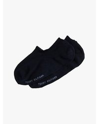 Tommy Hilfiger - 2-pack Anti-slip Heel Footie Socks - Lyst
