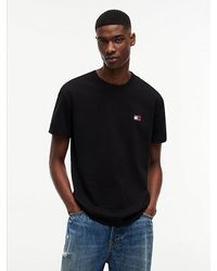 Tommy Hilfiger - Short Sleeve Solid Cotton Graphic T-shirts - Lyst