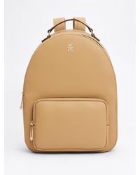 Tommy Hilfiger - Zaino Con Placchetta A Monogramma Th - Lyst