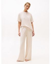 Tommy Hilfiger - Pyjamabroek Met Logotailleband - Lyst