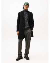 Tommy Hilfiger - Smart Casual Single-Breasted Jas Van Wolmix - Lyst
