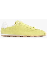 Tommy Hilfiger - Th Monogram Suede Low Profile Trainers - Lyst