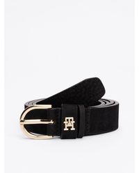 Tommy Hilfiger - Ceinture Essential En Cuir Texturé - Lyst