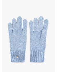 Tommy Hilfiger - Guantes Con Insignia Del Monograma Th - Lyst