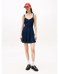 Tommy Hilfiger - Fit And Flare Extra Slim Mini Dress - Lyst