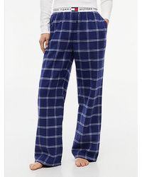 Tommy Hilfiger - Heritage Flannel Relaxed Pyjama Bottoms - Lyst