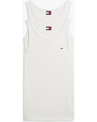 Tommy Hilfiger - 2-pack Tommy Flag Extra Slim Tank Tops - Lyst