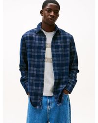 Tommy Hilfiger - Regular Fit Prince Of Wales Check Corduroy Shirt - Lyst