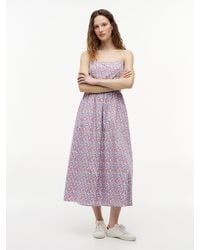 Tommy Hilfiger - Crinkle Poplin Strap Maxi Dress - Lyst