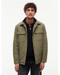 Tommy Hilfiger - Packable Lightweight Shirt Jacket - Lyst
