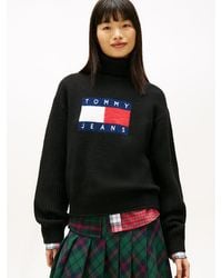 Tommy Hilfiger - Pull Décontracté Tommy Flag À Col Roulé - Lyst