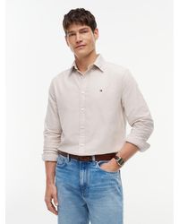 Tommy Hilfiger - Heritage Oxford Solid Regular Long Sleeve Shirts - Lyst