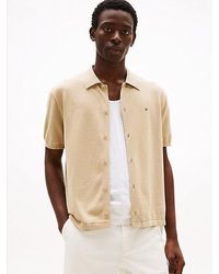Tommy Hilfiger - Regular Fit Overshirt Met Korte Mouwen - Lyst
