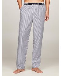 Tommy Hilfiger - Hilfiger Monotype Woven Lounge Trousers - Lyst