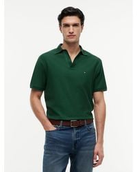 Tommy Hilfiger - Relaxed Fit Stripe Crepe Polo Shirt - Lyst