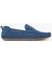 Tommy Hilfiger - Suede Cleat Driver Shoes - Lyst