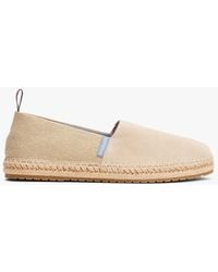 Tommy Hilfiger - Espadrilles En Daim À Semelle Souple - Lyst