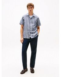 Tommy Hilfiger - Pantalón Harlem Cónico En Tejido Ripstop - Lyst