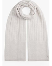 Tommy Hilfiger - Écharpe Douce En Laine À Drapeau Tommy - Lyst