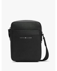 Tommy Hilfiger - Th Business Leren Reportertas - Lyst