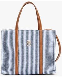 Tommy Hilfiger - Borsa Da Spiaggia Con Tracolla E Monogramma - Lyst